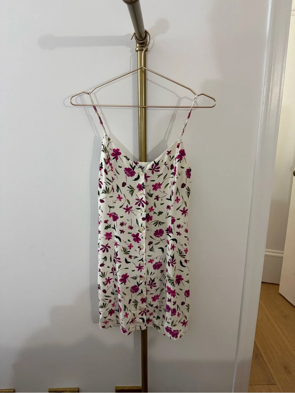 rouje floral mini dress fr34
